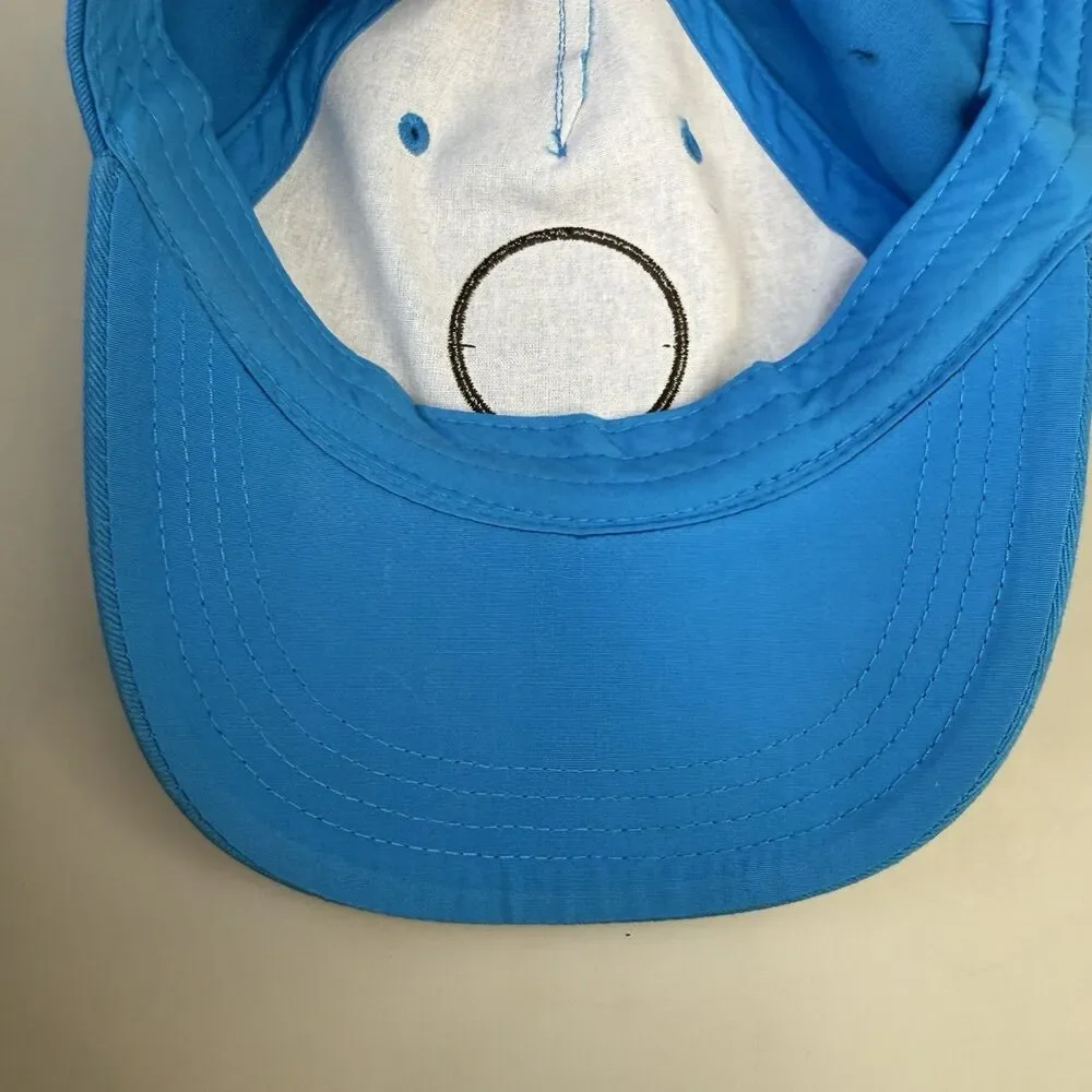 Pokemon Hat Cap Blue 100% Cotton Snapback Youth Adult One-Size EUC